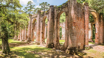 Sheldon church ruins