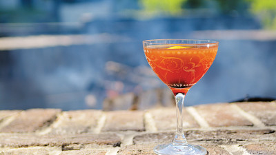 punch-style cocktail