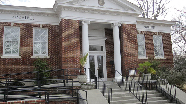South Carolina's Camden Archives and Museum in the Upstate