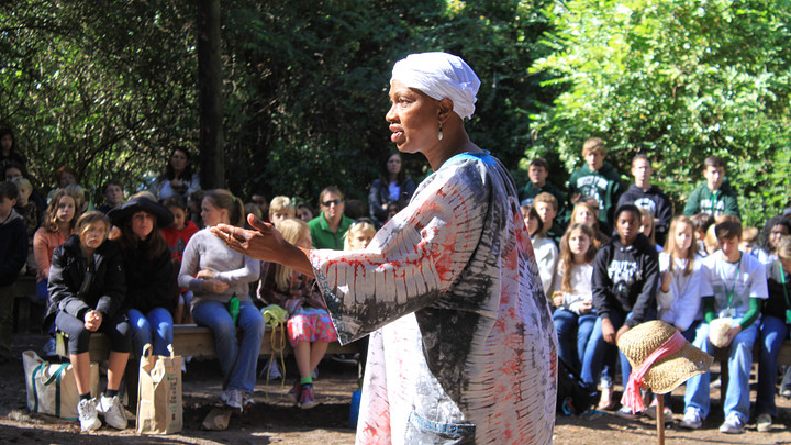 Boone Hall Plantation, Mt. Pleasant, SC.  2011,  Interpretive Gullah program.   'Credit:  Boone Hall Plantation'