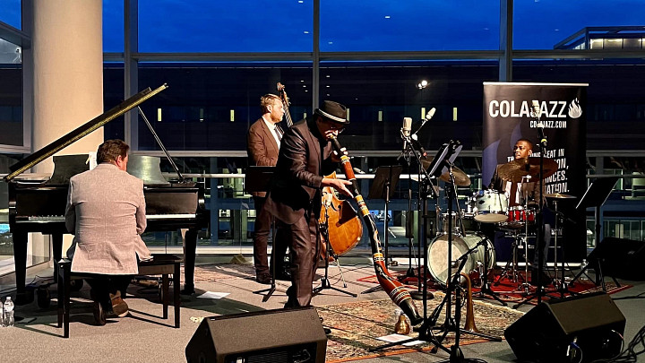 Live jazz in the Lobby at the Koger Center