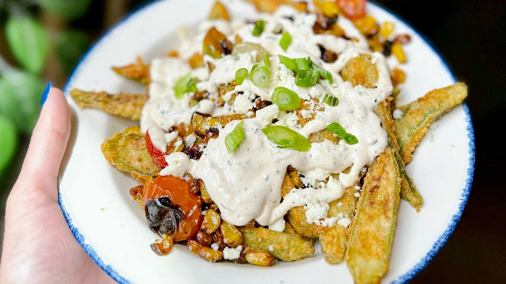 Street Corn Okra at Park Avenue Oyster Bar