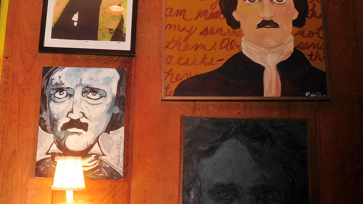 Poe Tavern wall