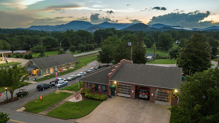 Landrum Depot aerial