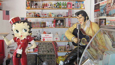 Betty Boop, Elvis, jutebox 