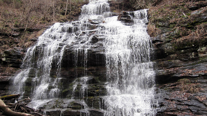 Station Cove Falls in Walhalla, South Carolina