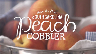 peach cobbler south Carolina
