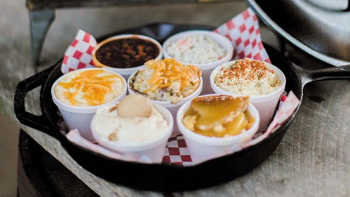 side dishes at The Smokin' Pig